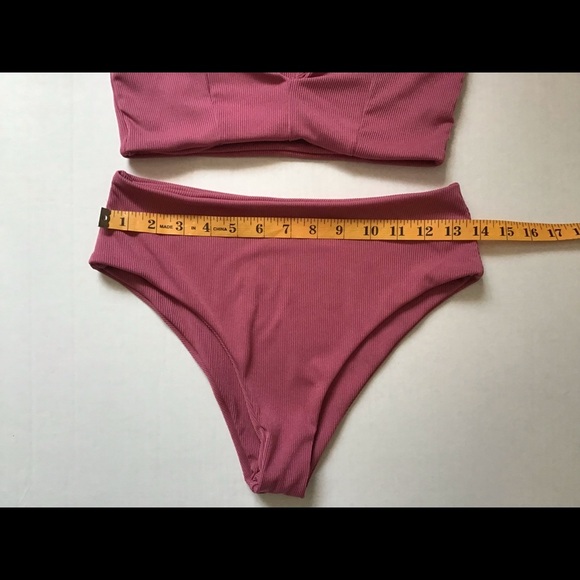 💖Host Pick💖 Zaful ribbed bikini bathing suit - Picture 7 of 10